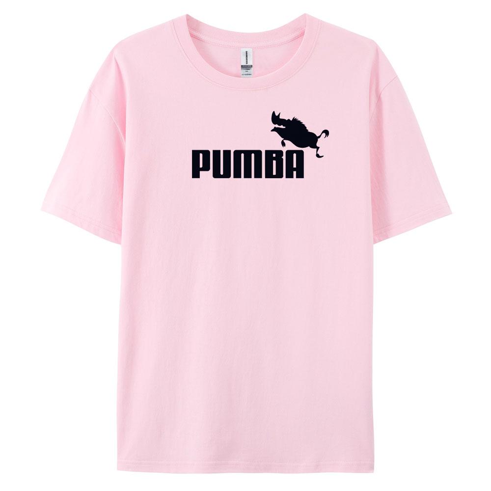 

Pumba Cool Printed TShirt for Men Short Sleeve Cotton Tee for Fashionable Style L
