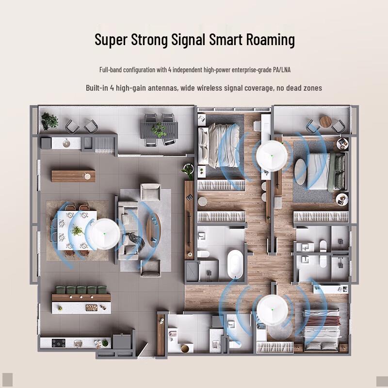 H3C Enterprise-Grade Ceiling Mount Gigabit Wi-Fi 6 Access Point