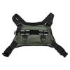 Men s Sports Chest Bag Running Mountaineering Portable Adjustable Large Capacity Breathable Quick dry Fabric Green One