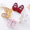 Sweet Bowknot Baby Girl Shoes Infant Soft Bottom First Walker Cotton Newborn Prewalker Spring Toddler Shoes