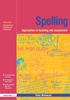 Книга Spelling : Approaches To Teaching and Assessment