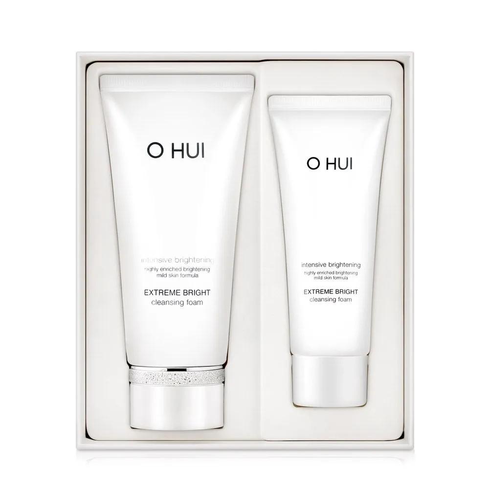 O HUI Extreme White Bright Cleansing Foam Set