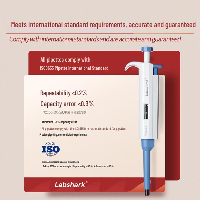 BKMAMLAB Single Channel Adjustable Volume Pipette
