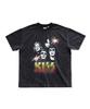 Main Booth [Kiss] Firework T-Shirt (Charcoal)