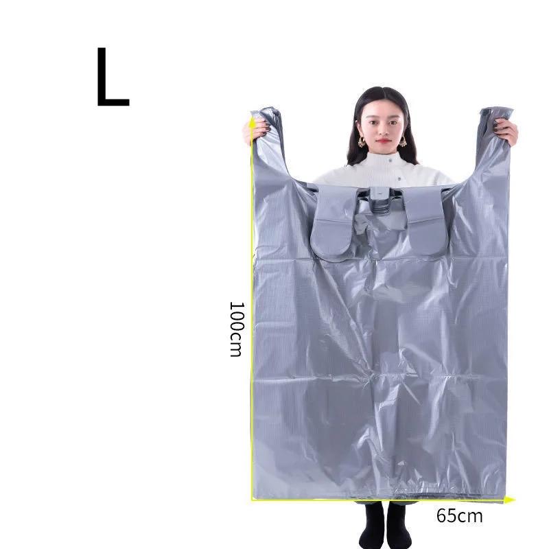 Large Capacity Moving Packing Bag Multipurpose Quilt Dust Bag PE Convenient Bag Dustproof Hand Luggage Clothes Storage Bag