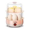 Double-Layer Mini Egg Steamer: Multifunctional Egg Boiler Appliance