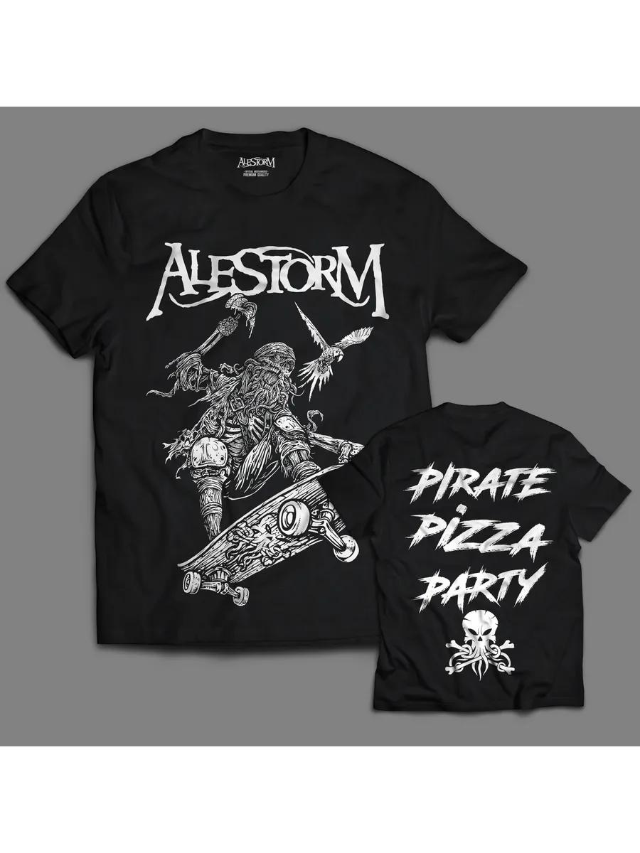 

Men s Alestorm Graphic T-Shirt, 100% Cotton Crew Neck Short Sleeve Tee, Casual Summer Top for Daily Wear and Gift M