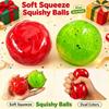 HOT Sales Handmade Watermelon  Kiwi Fruit Slushy Soft Squishy Squeeze Toy Realistic Fruit Simulation Model Stress Relief Gifts