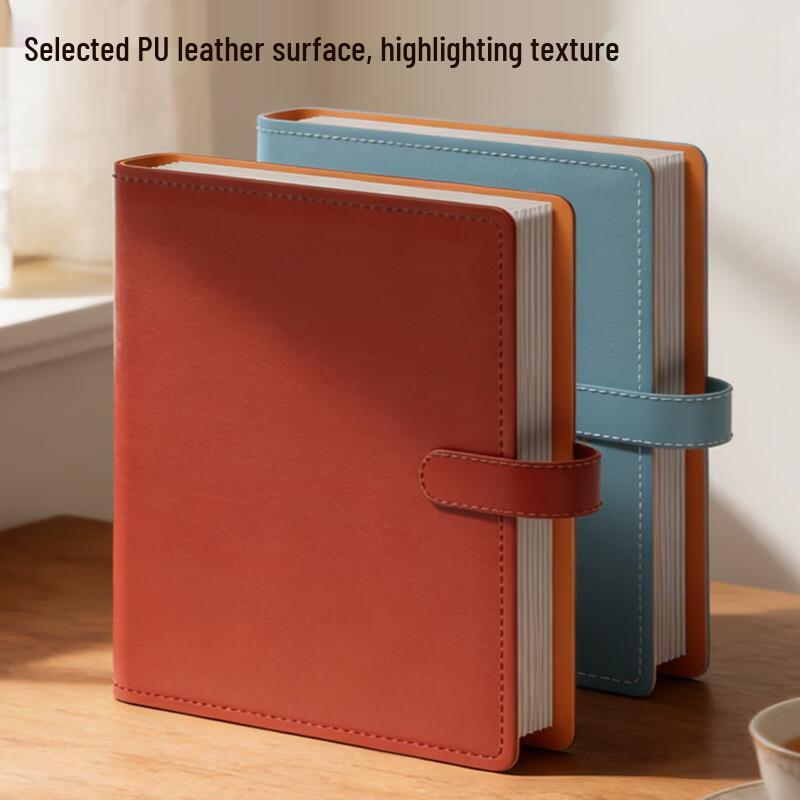 A4 Leder Loseblatt Dokumenten-Organizer