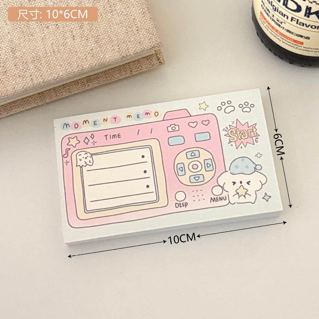 Memo Pads For Students Non-Sticky Non-Sticky Notepads Romantic Notepads Adorable Cute Mini Notepads For School Journaling