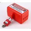 Safety Lock Security Padlock Multi Color Non Slip Lock Latch with Writable Label for Machinery