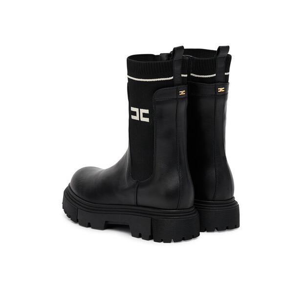 Ботинки челси Elisabetta Franchi F4-A5E-0424-1316930 D Черный