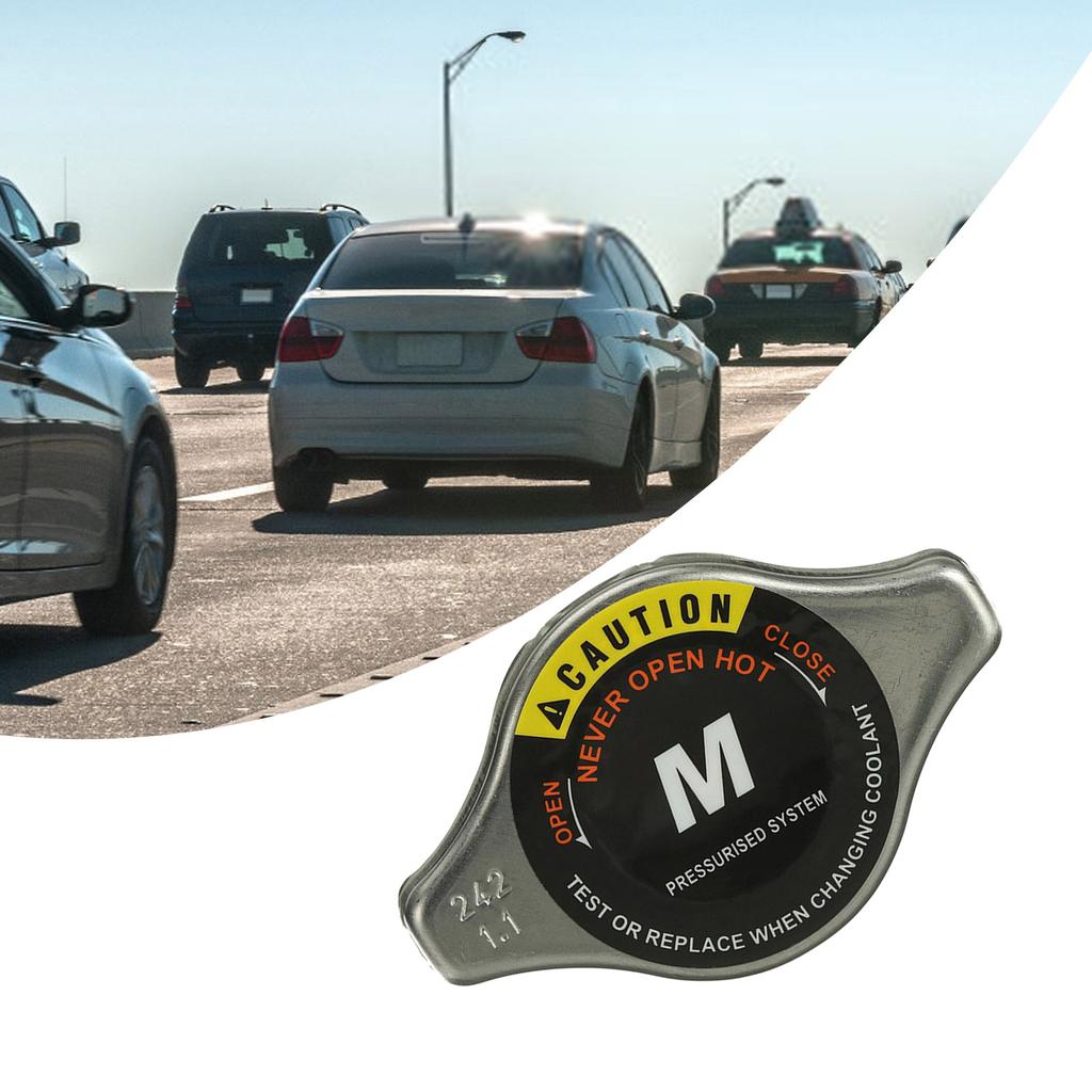 Víčko chladiče odolné vysokým teplotám s nastavením tlaku 1,1 BAR pro chladicí systémy vozidel a motocyklů Snadná instalace