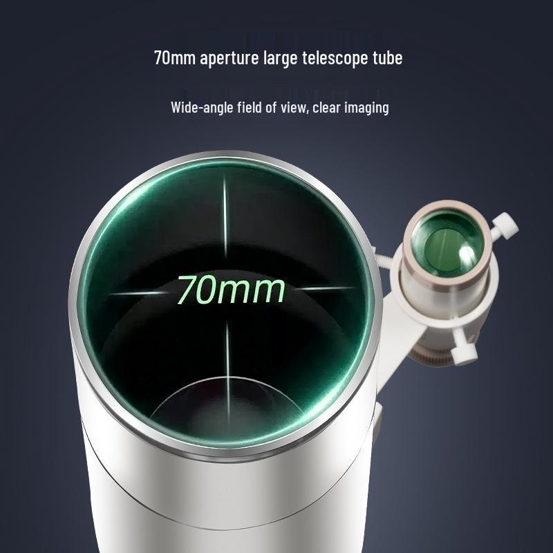 Pro Astronomical Telescope: HD, High Magnification, Large Aperture for Stargazing and Moon Observation; Electronic Eyepiece for Photos and Videos.