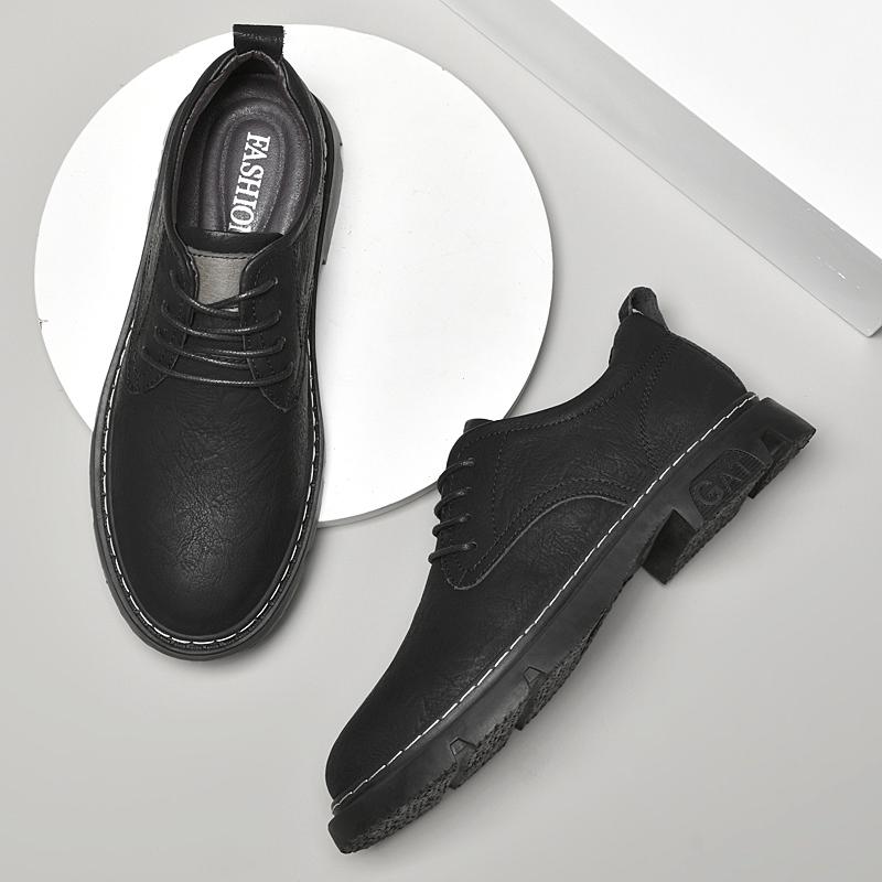 Genuine Leather Men Oxford Shoes Lace Up British Style Men Sneakers Business Casual Shoes Male Footwear Men Wedding Dress Shoes