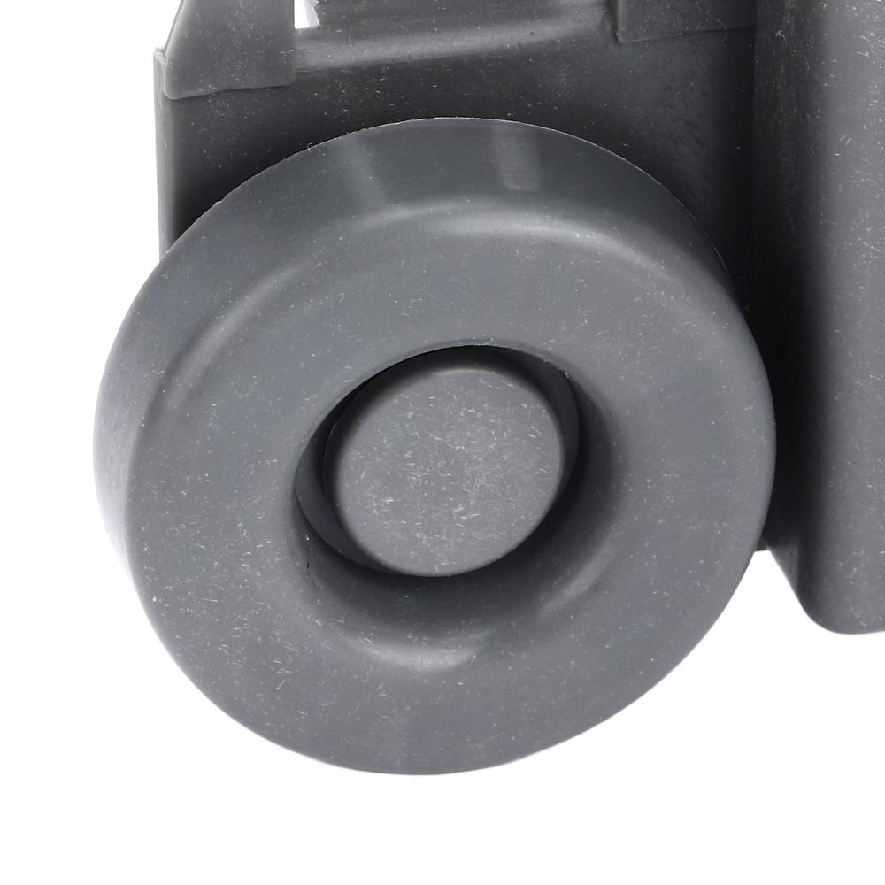 4PCS Dual Wheel Dishwasher Wheels Lower Rack ABS Dish Rack Wheels for W10195417 Kitchen Maintenance