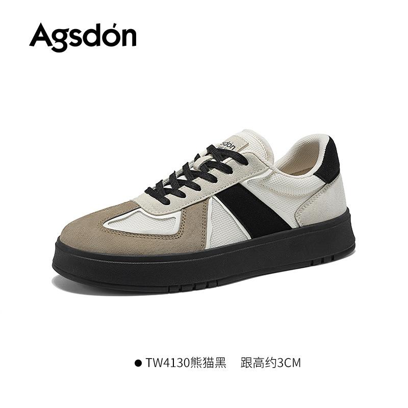 

Augu Shideng men s shoes summer breathable mesh panda German training shoes men s versatile casual sports board shoes men s 44