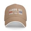 Men Women Hands Off Protest Statement April 5 2025 Hat Stylish Baseball Cap  Sun Hat Daily Headewear Adjustable Fit