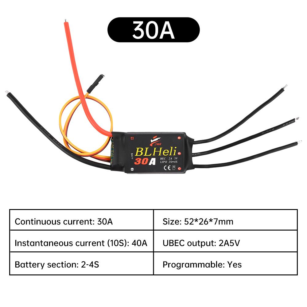 11A 11A 11A 11A 11A BLHeli Brushless ESC Motor Controller with UBEC for RC Drone Helicopter Multi Rotor Smooth Speed Control