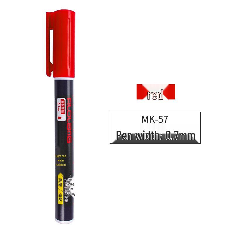 Feloran Washable Colorfast School Uniform Name Marker Pen MK-57 красный