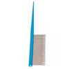 Dog Comb Pet Hair Comb with Long and Short Stainless Steel Teeth for Removing Tangles and KnotsBlue