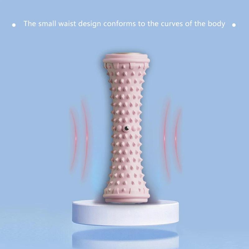 Foot Massager Massage Roller Yoga Massage Ball Plantar Fascia Roller Muscle Relaxation Care Plastic Manual Foot Massager Rollers