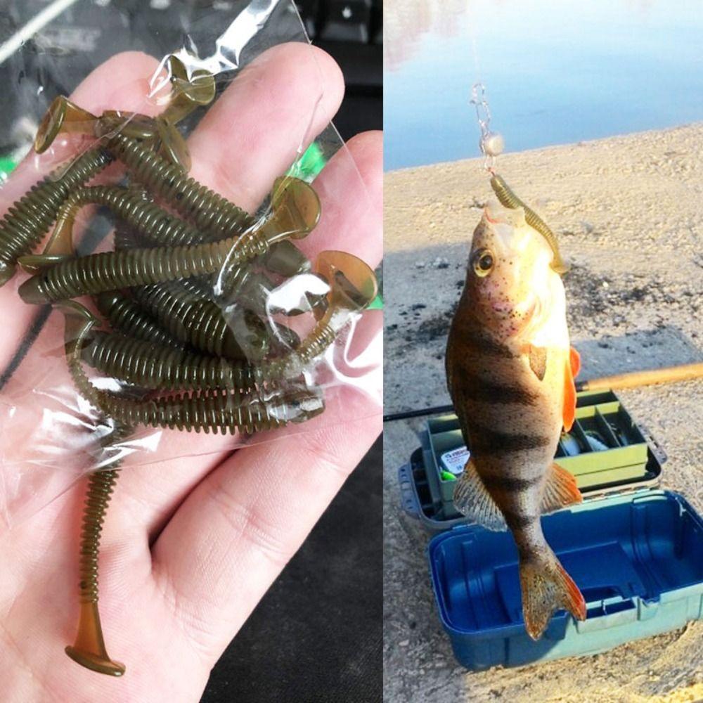 Wobbler Set Fishing Soft Lures Tail Fishing Lure Swimbait Fishing Lure Silicone Bait Worm Lure