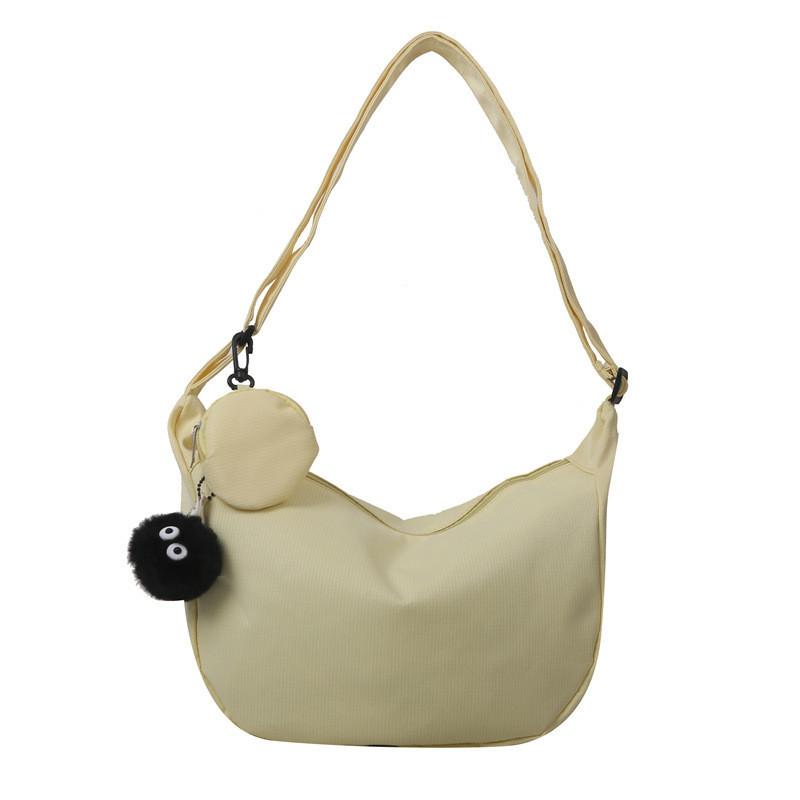 Trendy Casual Canvas Crossbody Bag 2023 Fall New Vintage Tote Bag For Women