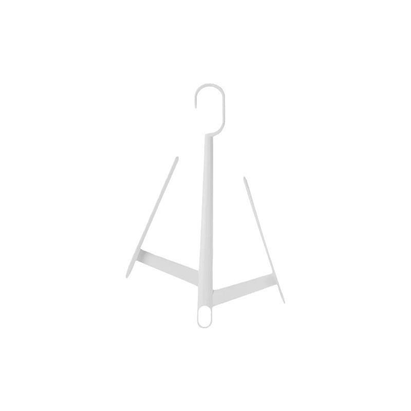 Japans Minimalistisch Schoendroogrek Creatief Balkon Hangend Schoenrek Wit Plastic