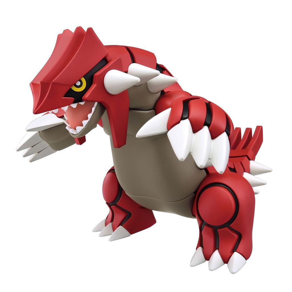 BANDAI SPIRITS Pokémon Plastic Model Collection 54 Select Series Groudon Pre-Colored Plastic Model