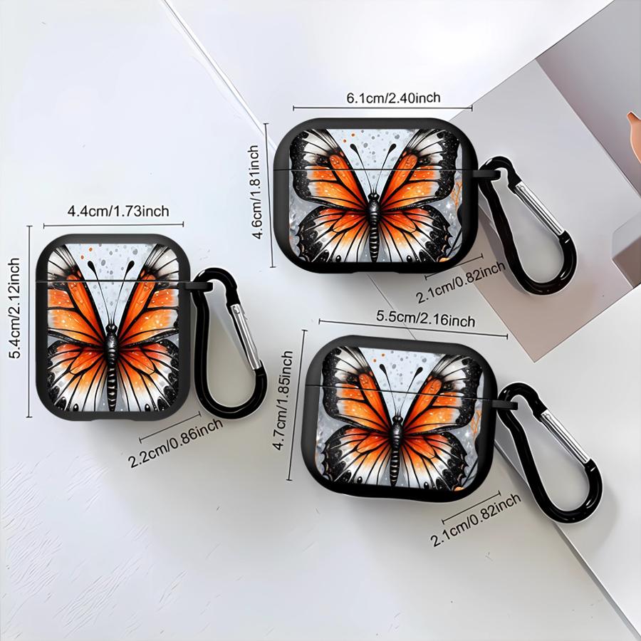 Earphone Cases Cover Case For Airpods Pro 3 Pro2 1 Pro3 2 4 Butterfly Cool