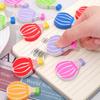 6 Pieces Cute Kawaii Hot Air Balloon Rubber Eraser For Kids Novelty Stationery Office School Supplies