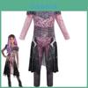 Traje de Cosplay Elegante e Chamativo de Descendentes 3 Evil Audrey para Meninas Halloween