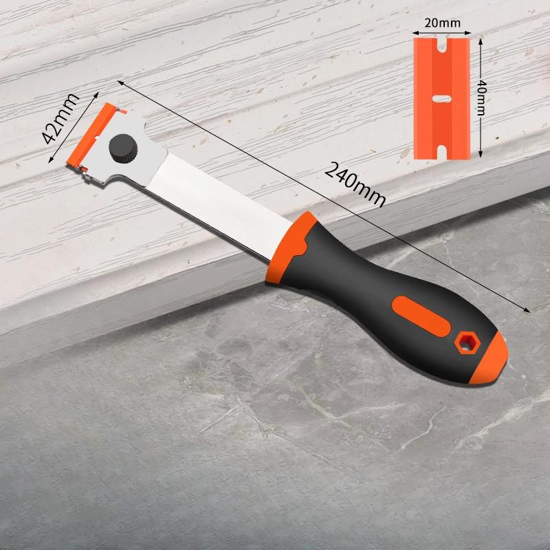 High Hardness Portable Adhesive Remover Scraper Phone  Floor Desktop Toilet Outdoor Automotive Hardware Adhesive Remover Tool