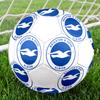 Pallone da Calcio Brighton FC, colorato, adatto a tutte le età, cucito a macchina, materiale PVC, qualità da competizione, durevole e ad alto rimbalzo