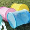 Reusable Kids Beach Play Shoulder Bag Zippered Mesh Storage Bag with Adjustable Strap For Seashells Hunting Sand Game