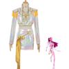 Kpop Demon Hunters Rumi Mira Zoey Cosplay Costume With Elastane For Anime Fans