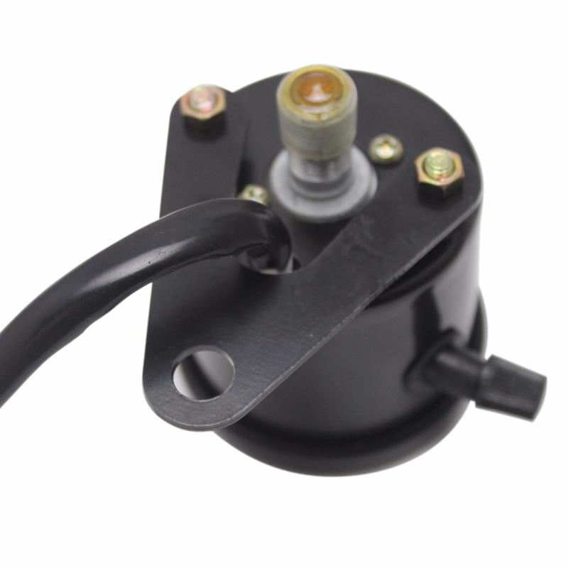 Universal Motorcycle Speedometer Odometer 12V Motorcycle Dual Speed Meter with LED Indicator