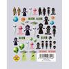 RESIN CLUB Alien & UFO Resin Art Sticker Decal RC-ALN-101 Made in Japan Ultra-Thin PE Sticker for Resin Crafts DIY Jewelry Making