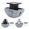 RV Push Cabinet Lock Metal Push Button Keyless Cupboard Drawer Compartment Latch Lock Catch for Cara