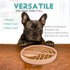 Dog Cat Pet Slow Food Bowl Cat Anti-Knockover Anti-Slip Food Bowl Puppy Anti-Choking Silicone Feeder Toy Food Plate Pet Supplies