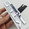 3D ABS Chrome Black Logo VTEC TURBO Badge Car Rear Trunk Sticker Emblem Decal Badge For Honda Civic Accord CRV Auto Accessories aky256