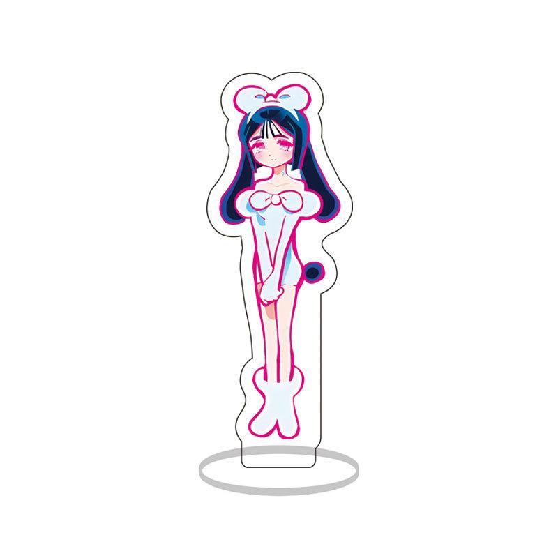8Cm Utopian Myth Acrylic Small Standing Brand Animation Peripheral Cute Tabletop Ornament 8cm*5PCS