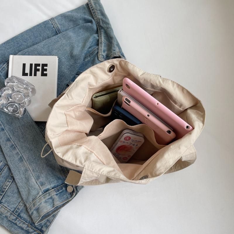 Geantă Tote de Mare Capacitate Geantă de Umăr pentru Femei Geantă de Clasă pentru Studenți Geantă Ușoară pentru Navetă