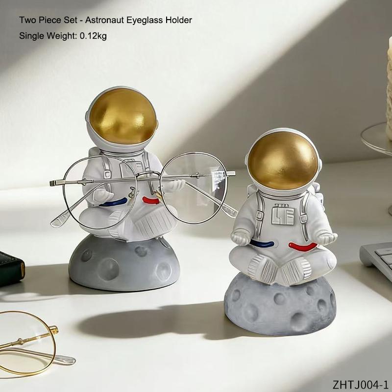 

Miniso Creative Astronaut Glasses Storage Holder Set Cute Stand Ornament Glasses Storage Rack Glasses Store Props Decoration