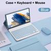 Tablets Keyboard Case for Samsung Galaxy Tab A9 Plus 11 Inch S6 Lite Tab A7 Tab A8 Tab S7 Tab S8 Tab S9 11 10.5 10.4 Cover Funda