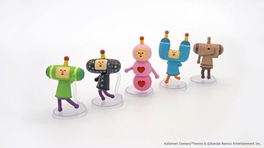 Katamari Damacy Narabundesu vol.2 Capsule Toy Complete 5 Types set Gacha Japan