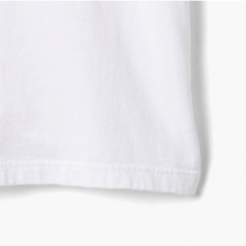 Baracuta Icon Logo Embroidered Tee White Cuf1m60000a00