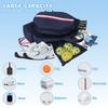 Crossbody Waterproof Ping Pong and Pickleball Paddle Bag for Men and Women