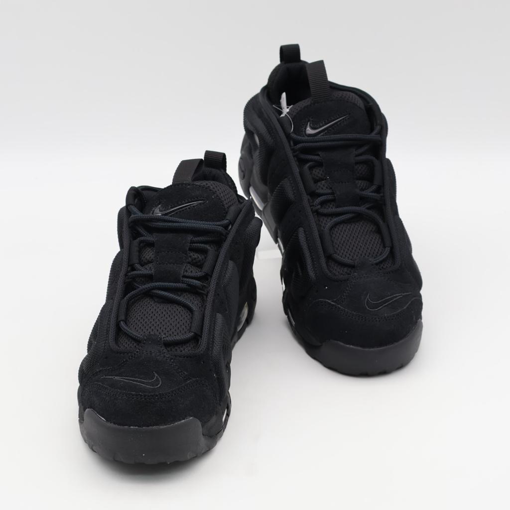 IM6649-001 Nike Air More Uptempo Low Triple Black (Men's)